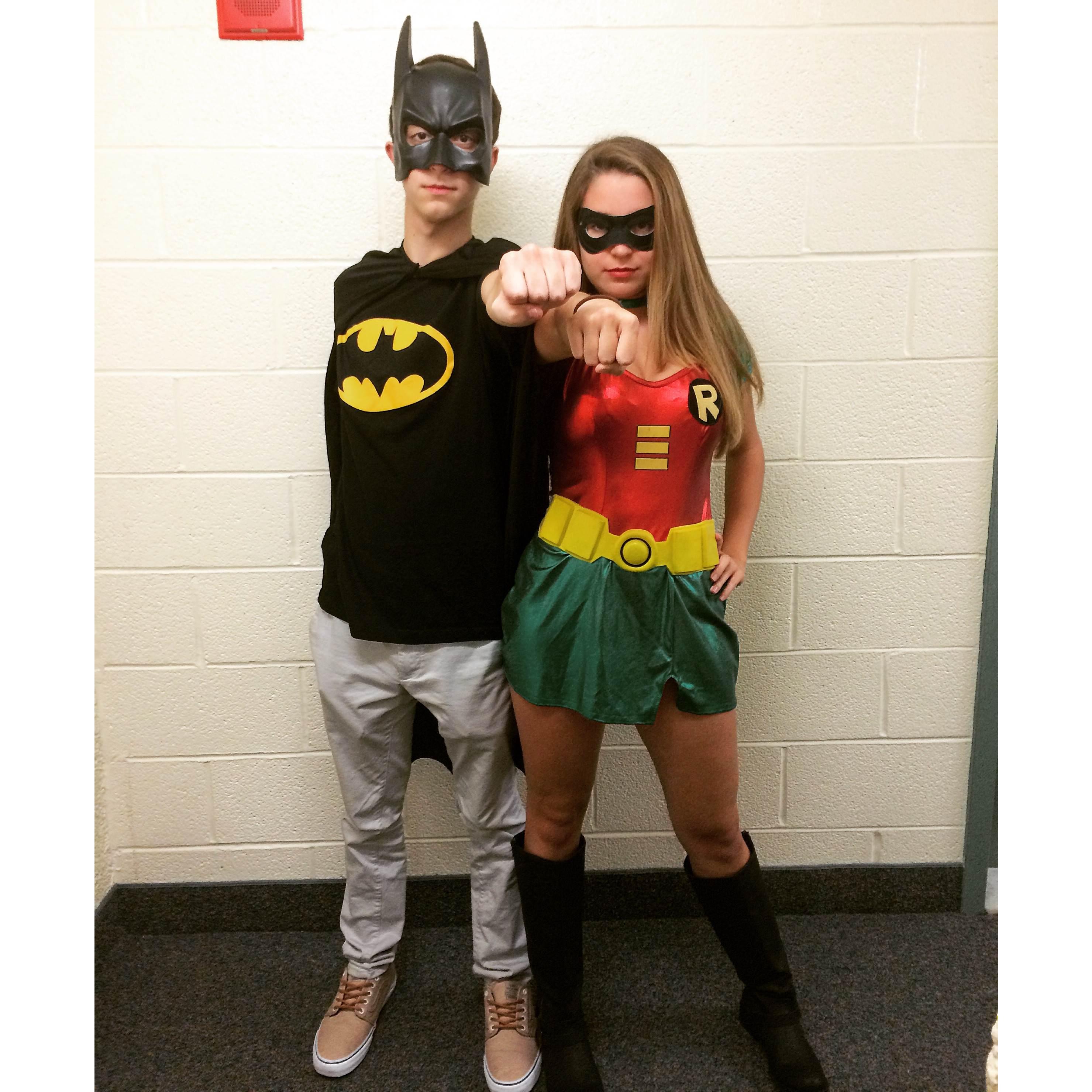 Our first epic couple's Halloween costume