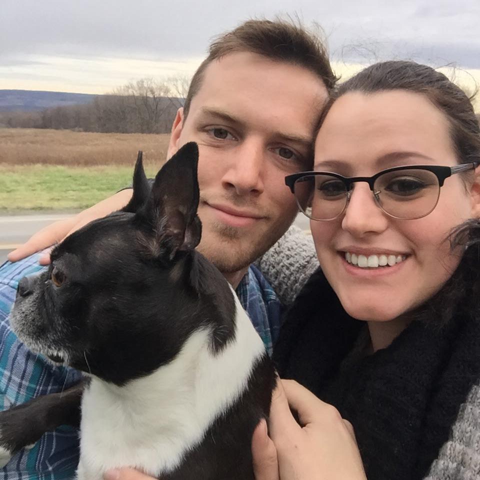 Thanksgiving with the family (and their dogs)!