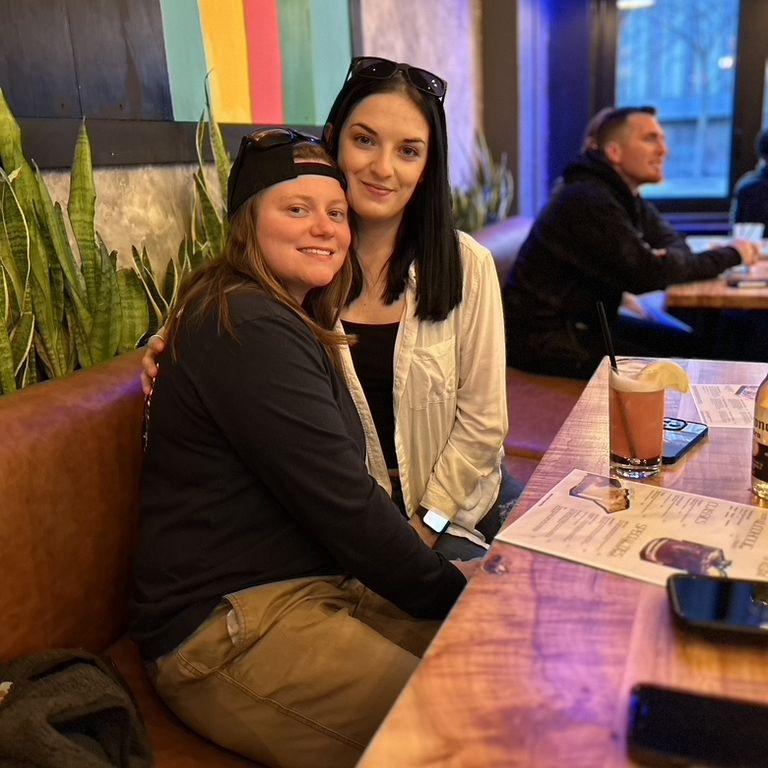 First night out in Cleveland together