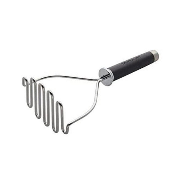 KitchenAid Gourmet Stainless Steel Wire Masher, 10.24-Inch, Black