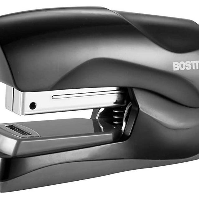 Bostitch Office Heavy Duty 40 Sheet Stapler, Small Stapler Size, Fits into the Palm of Your Hand; Black (B175-BLK)