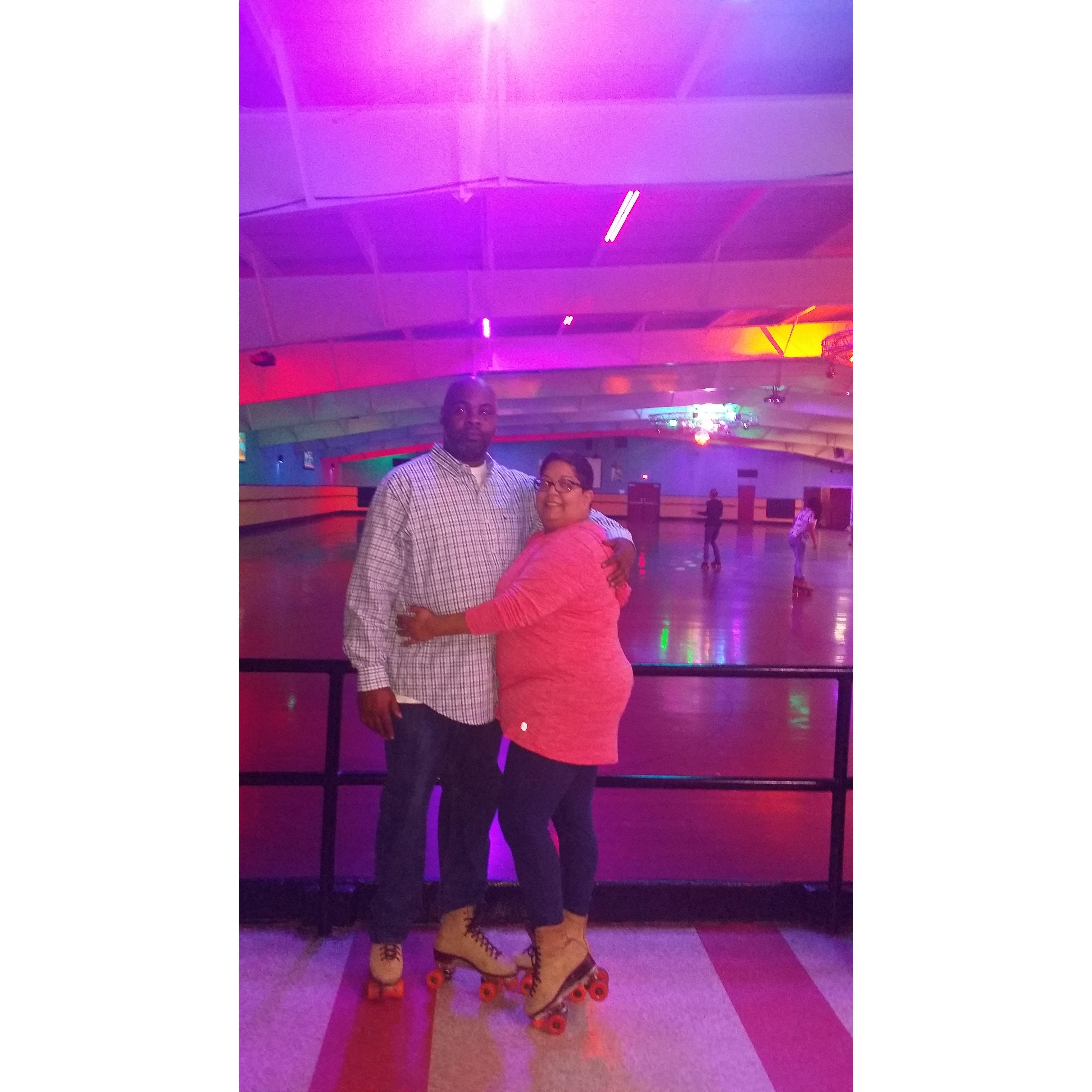 Stacey celebrated one of her birthday's by having a Roller Skating party. Lots of fun and even more laughs!