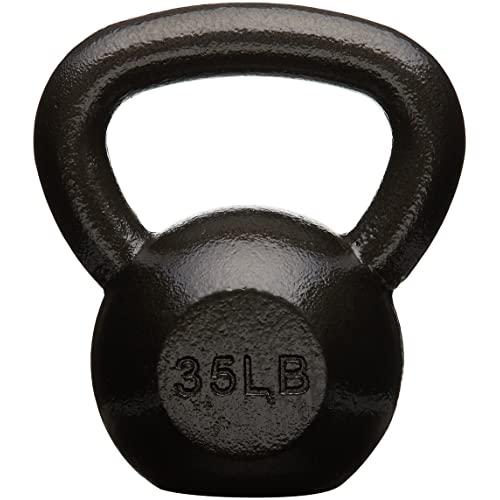 AmazonBasics Cast Iron Kettlebell Weight
