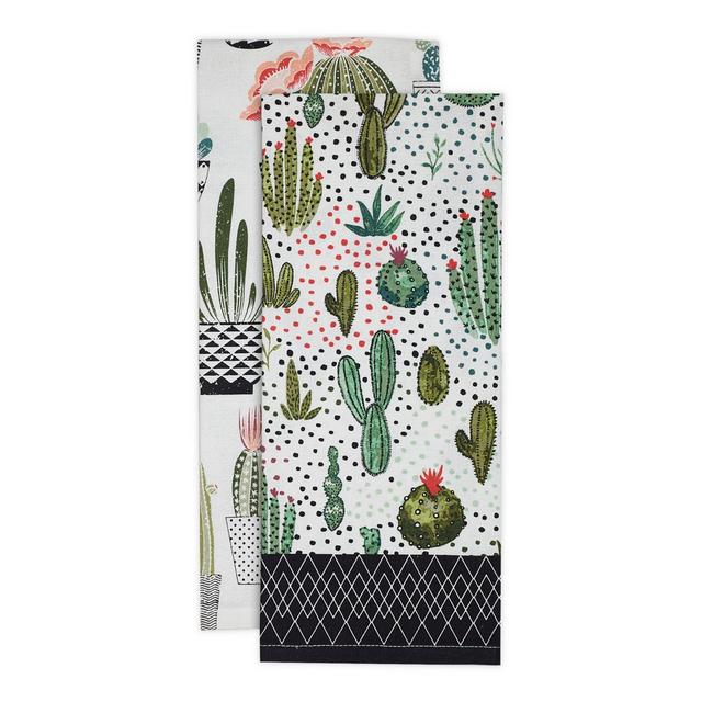 Urban Oasis Cactus Kitchen Towels (Set of 2)