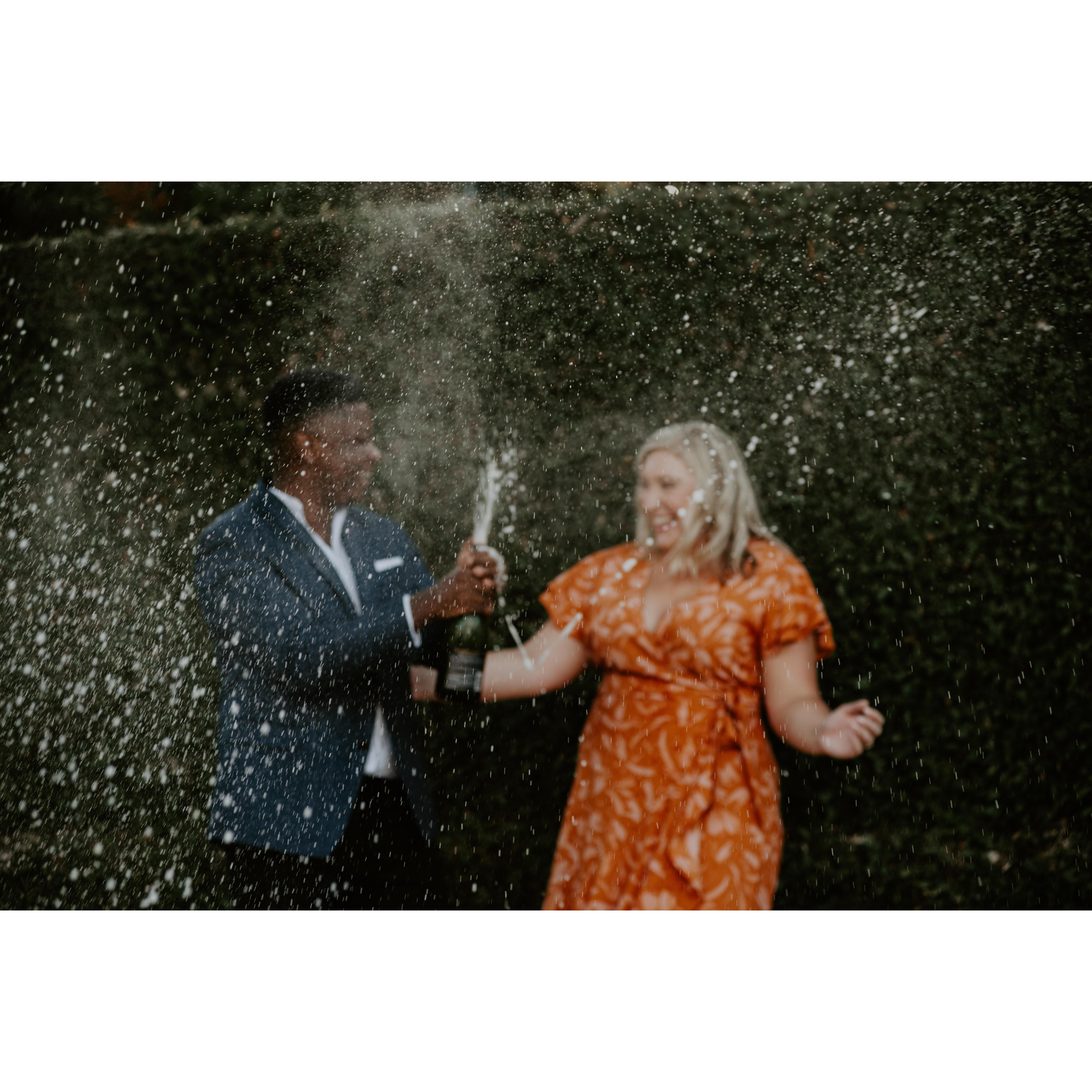 Engagement photos with N. Mickle Photography