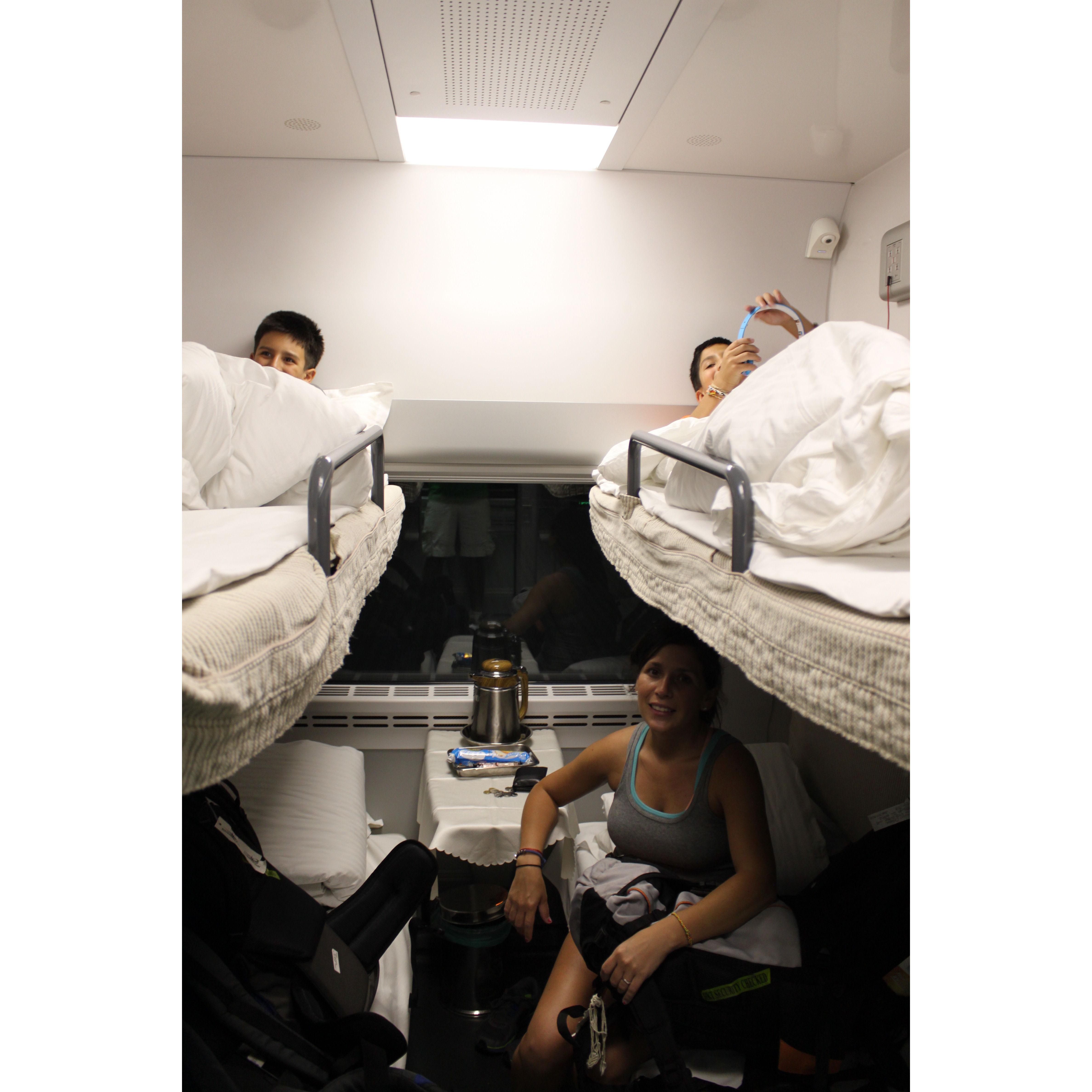 Sleeper train to the Great Wall of China
