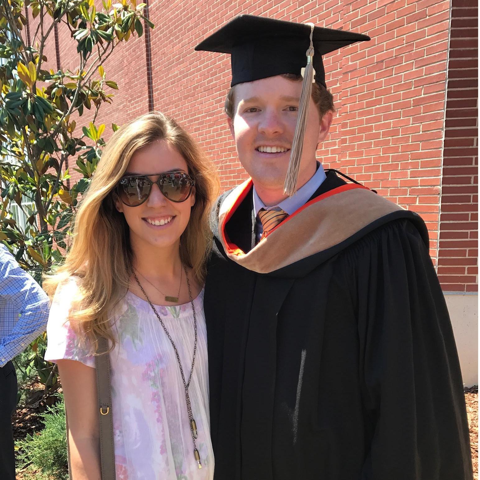 Raymonds graduation from the Masters of Accountancy program at Auburn University, 2017!