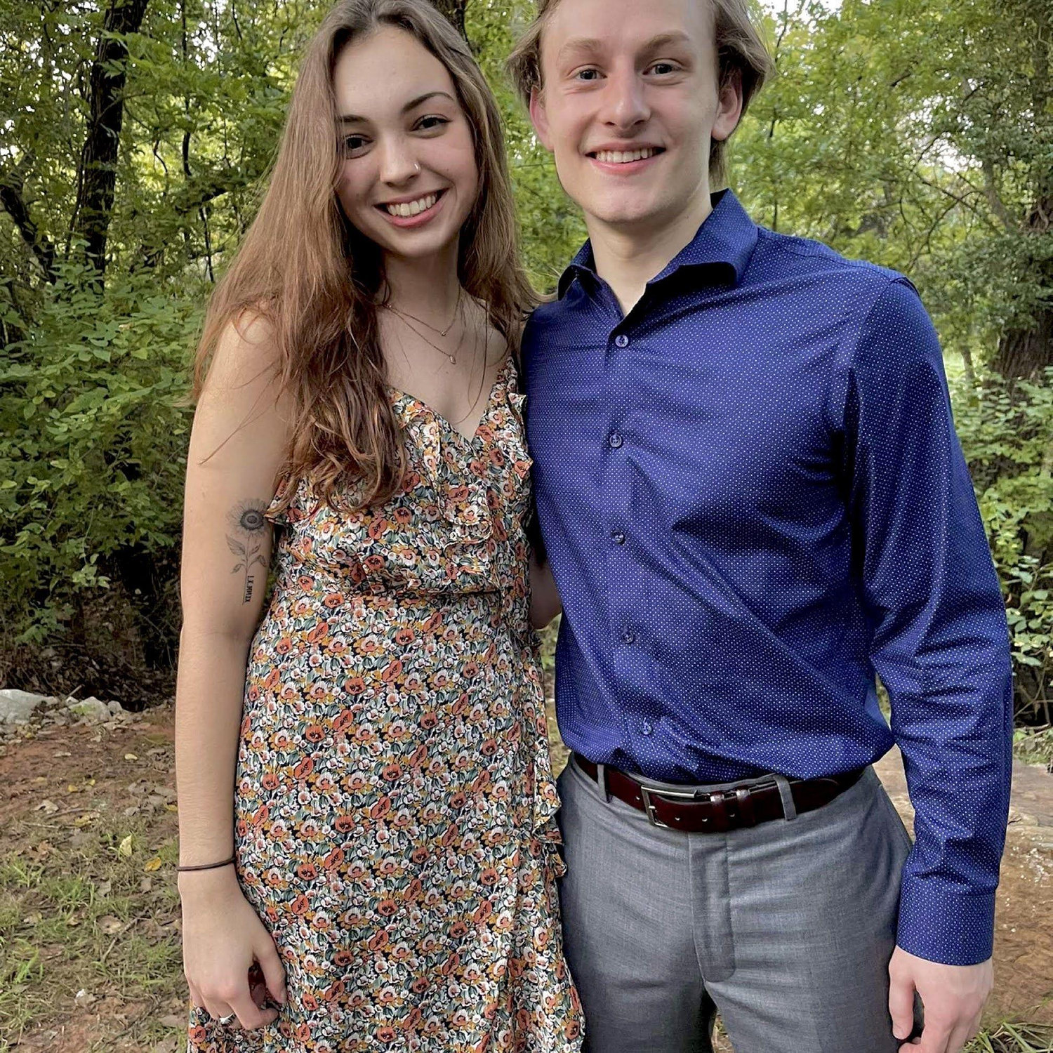 Our first wedding together September 2021
