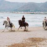 Horse riding with views to Son Serra beach