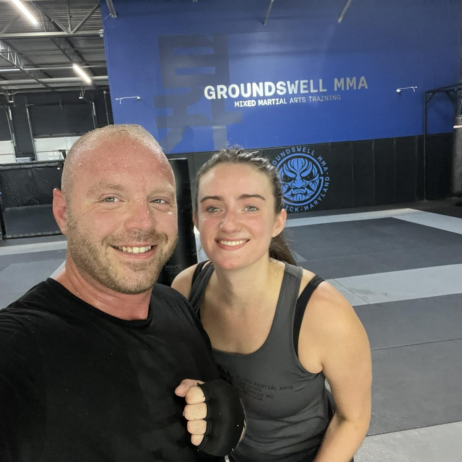 First workout at Groundswell MMA