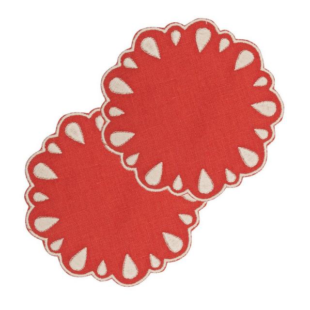 Lagrimas Red Coaster, Set of 4