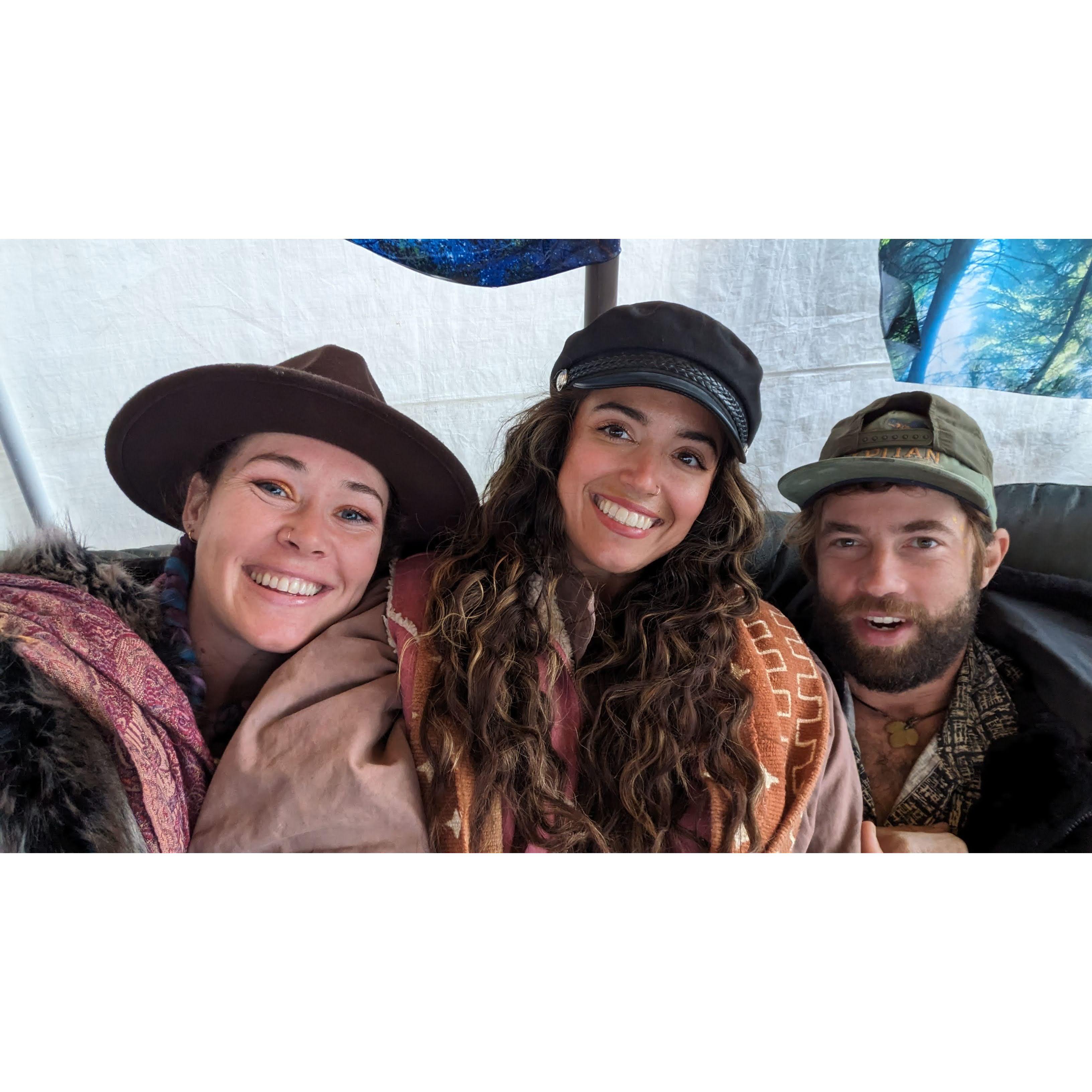 At Burning Man with Alexia