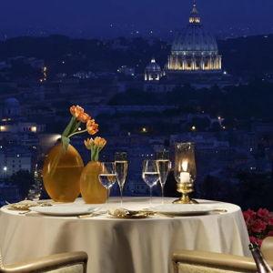 Romantic Dinner in Rome