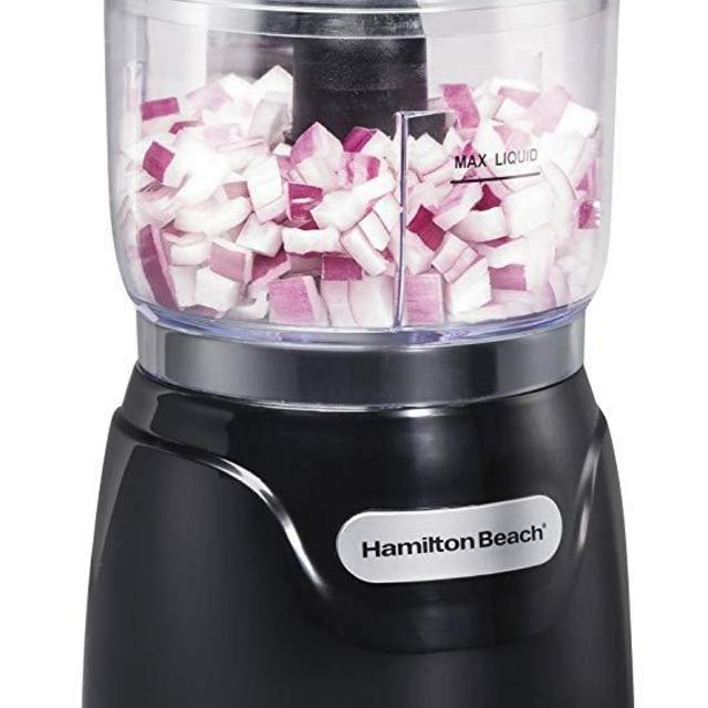Hamilton Beach (72850) Food Processor Mini Chopper, 3 Cup, Electric, Black