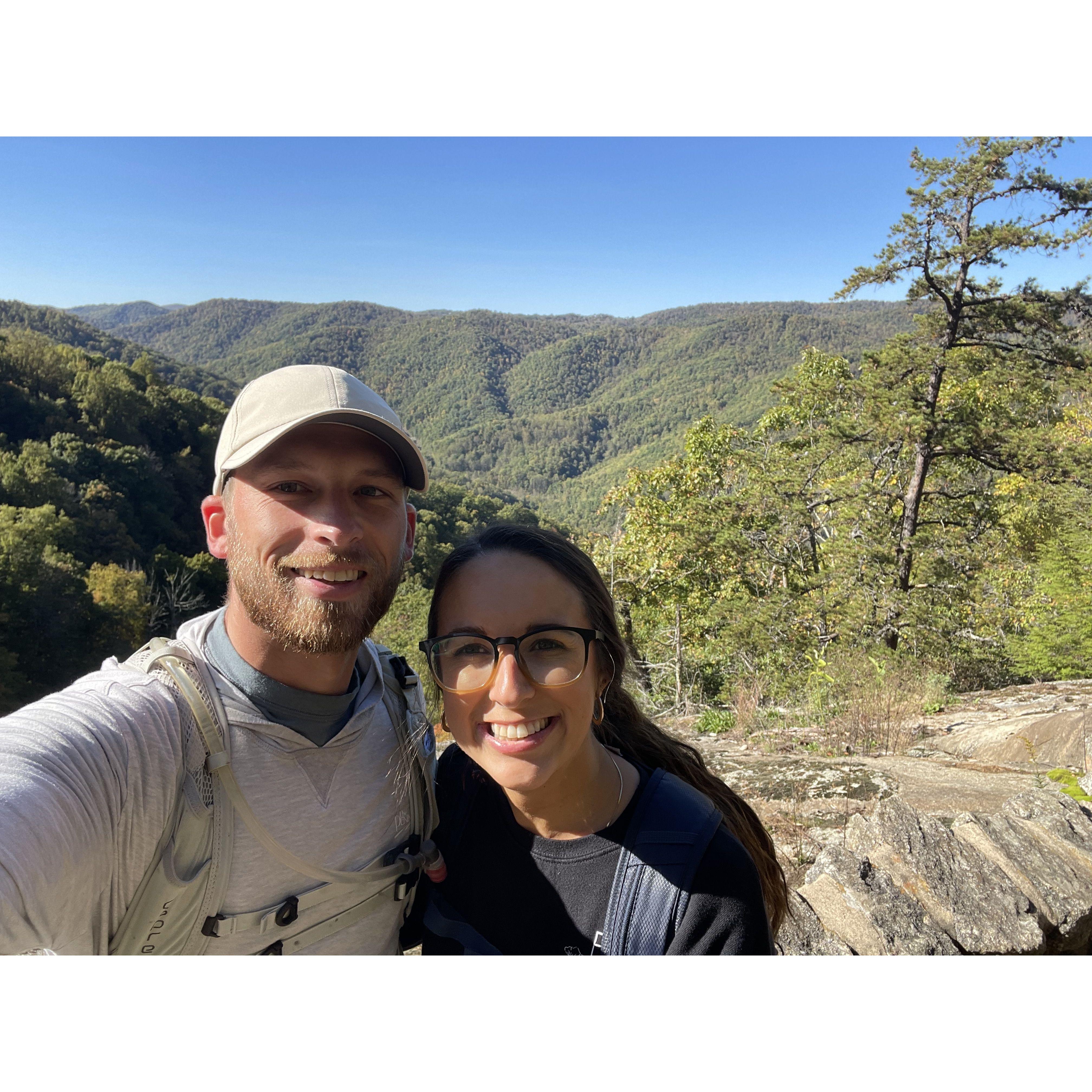 Hiking in Virginia!