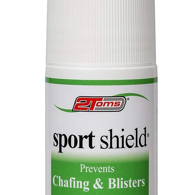 2Toms SportShield - Anti-Chafe and Blister Prevention for Your Body, Sweatproof and Waterproof, Prevent Skin Irritation from Chafing, Roll-On