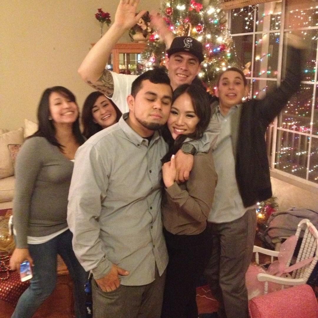 NYE Party at Hayley's house.
Hayley, Jasmine, Scott, Jorge, and us!
2012 | Ledesma Residence