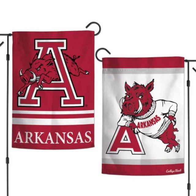 Set of Razorback Garden Flags