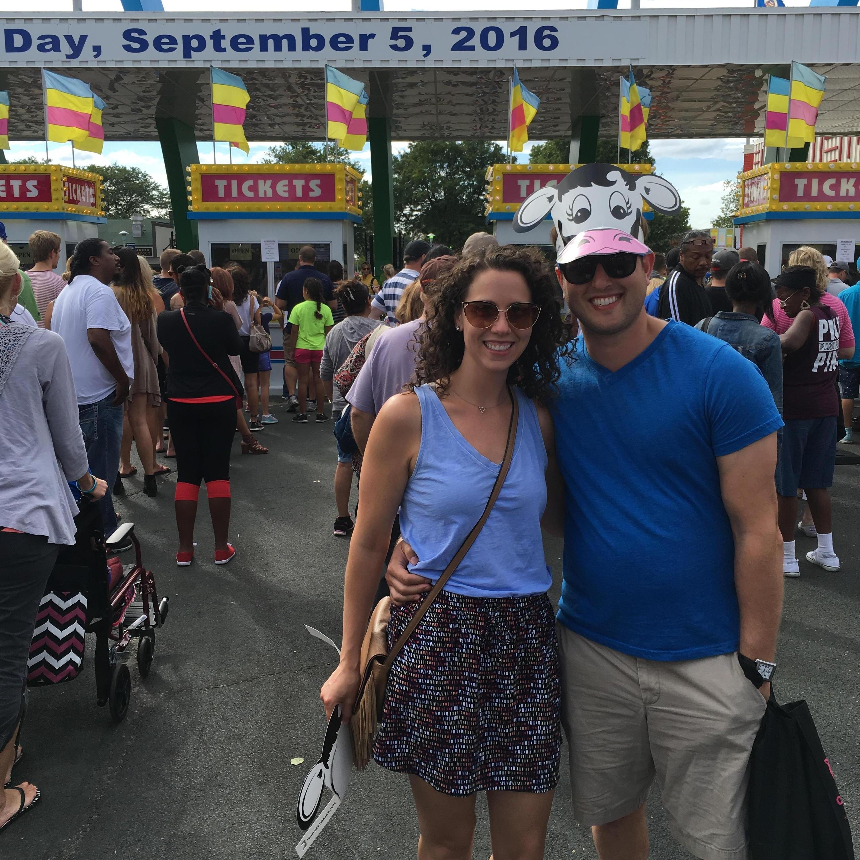 Jeff's first Minnesota State Fair. September 2016