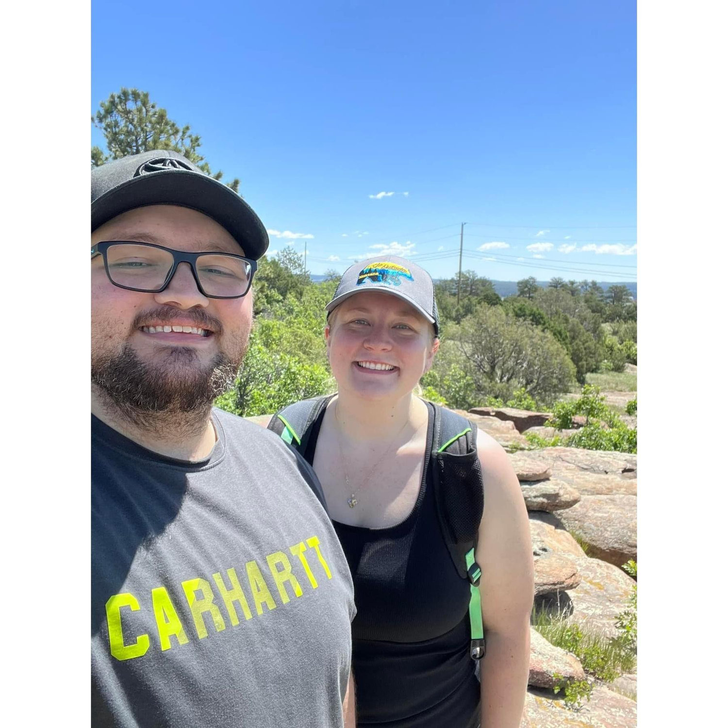 Hiking- my favorite adventure, his torture