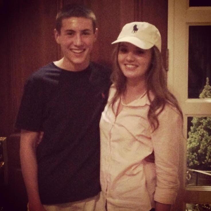 January 2014 - our first picture together