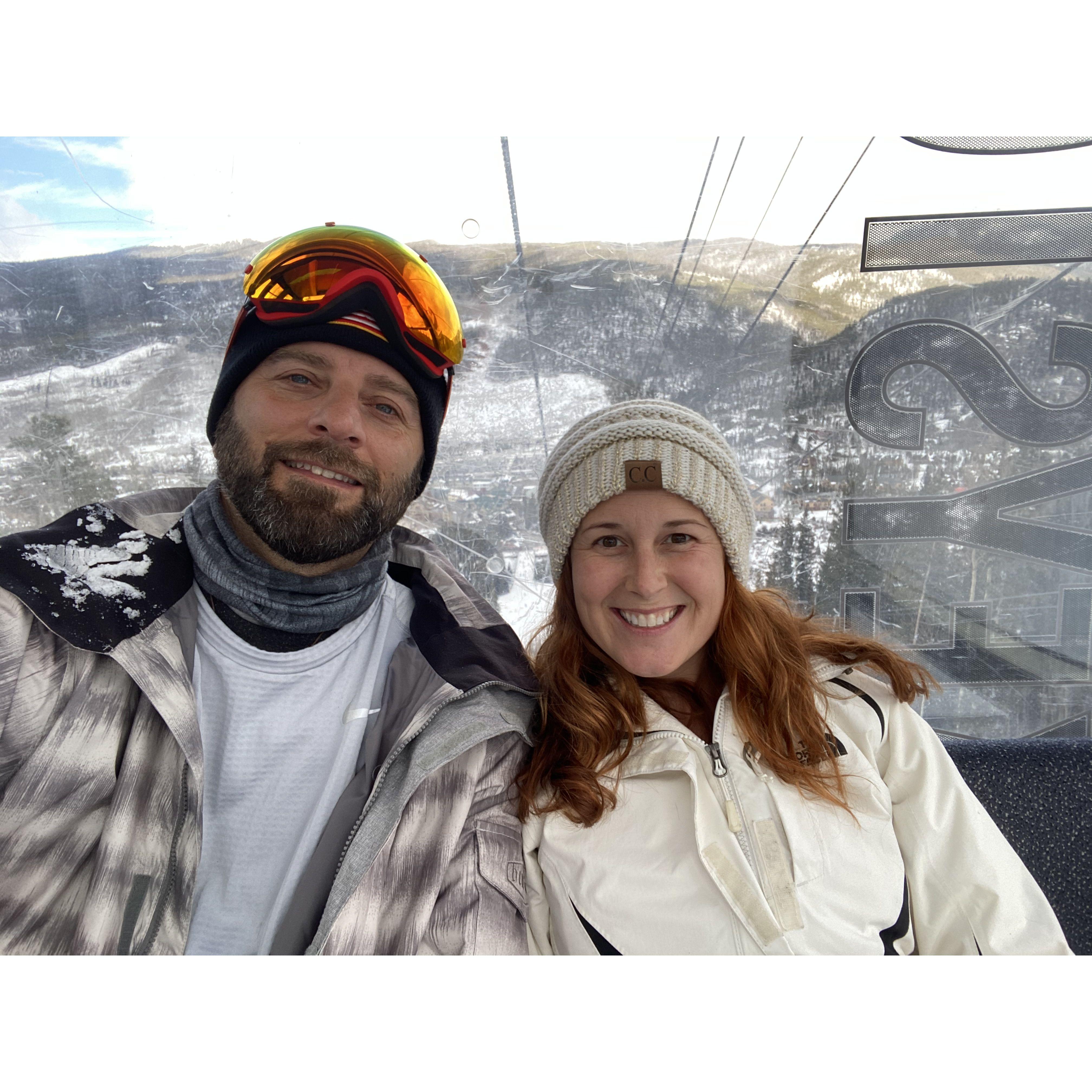 Our first ski trip