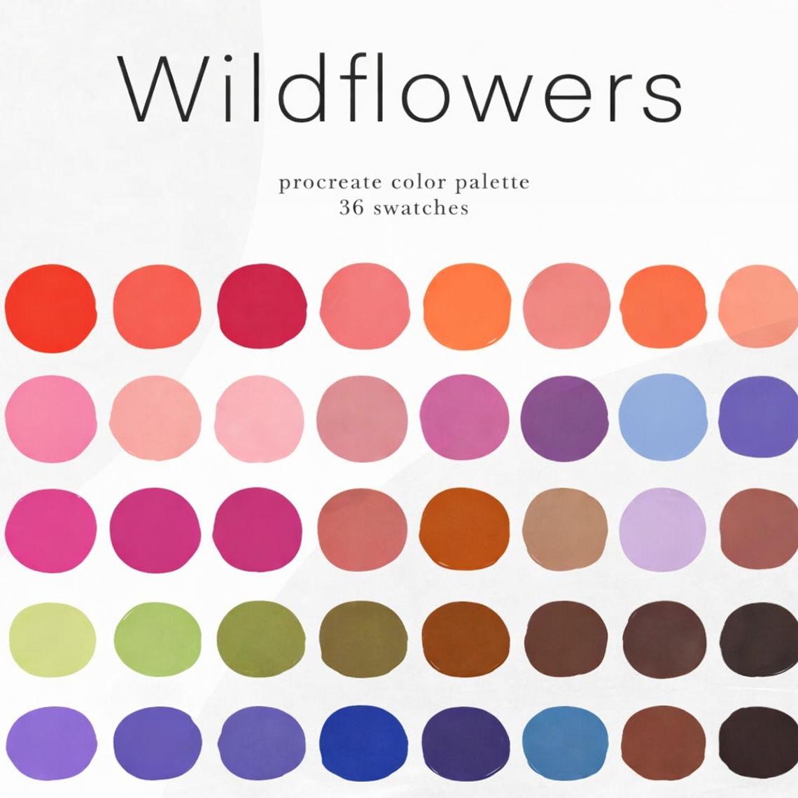Wedding guest color palette. Again, please avoid white, beige and other similar colors!