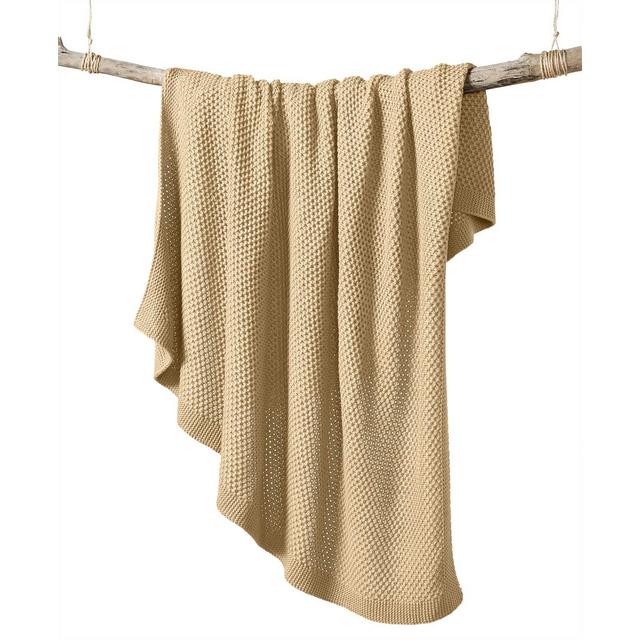 Charter Club Damask Designs Honeycomb 50" x 60" Throw, Created For Macy's