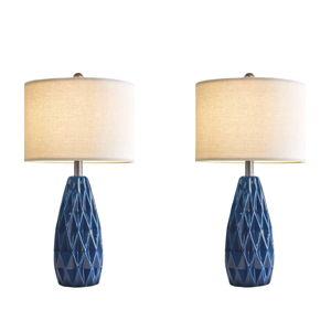 Ivy Bronx 24.75" Ceramic Bedside Lamps