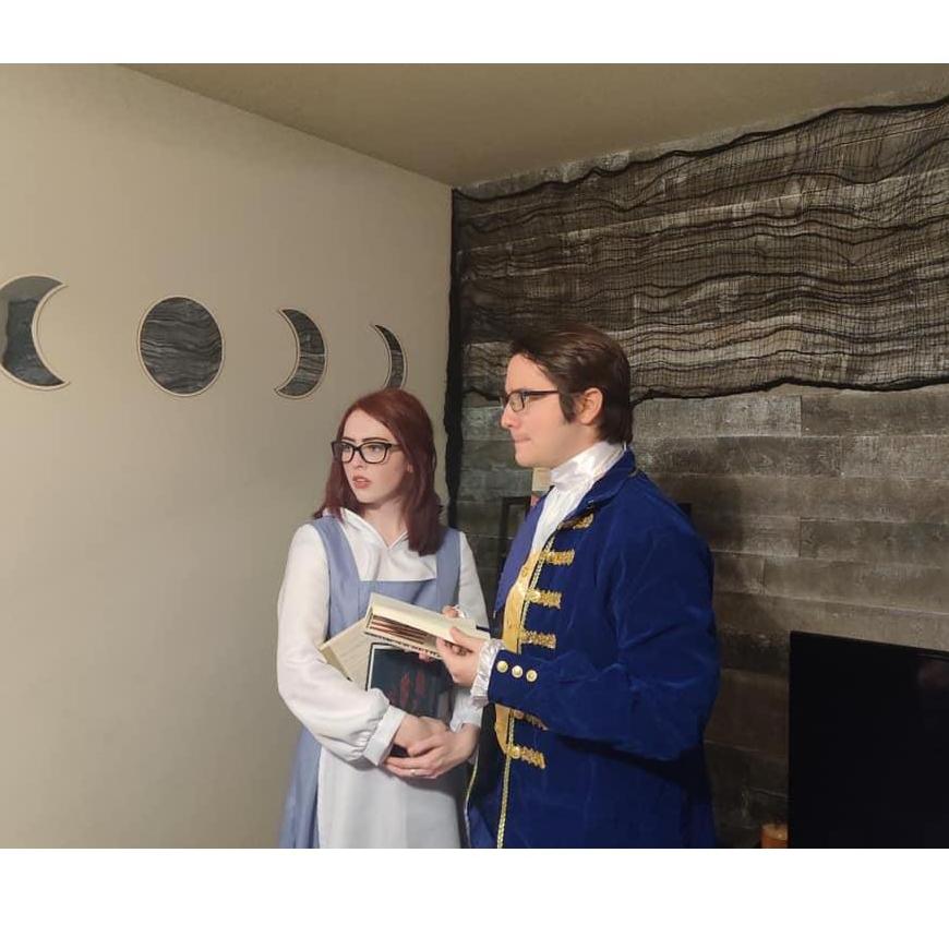 Halloween 2020, I bought correct costumes this time and then didn't get many photos, oops.