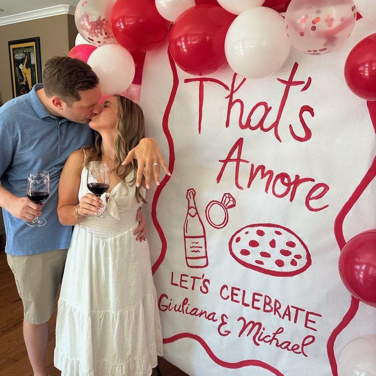 That's Amore! 
Our beautiful Engagement Party