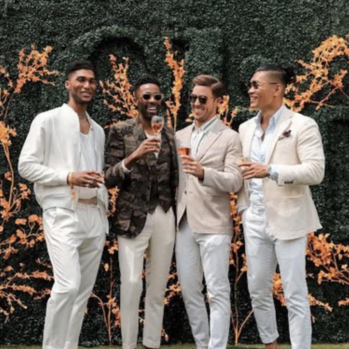 Guest attire example that align with our garden party theme!