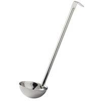 Choice 8 oz. One-Piece Stainless Steel Ladle