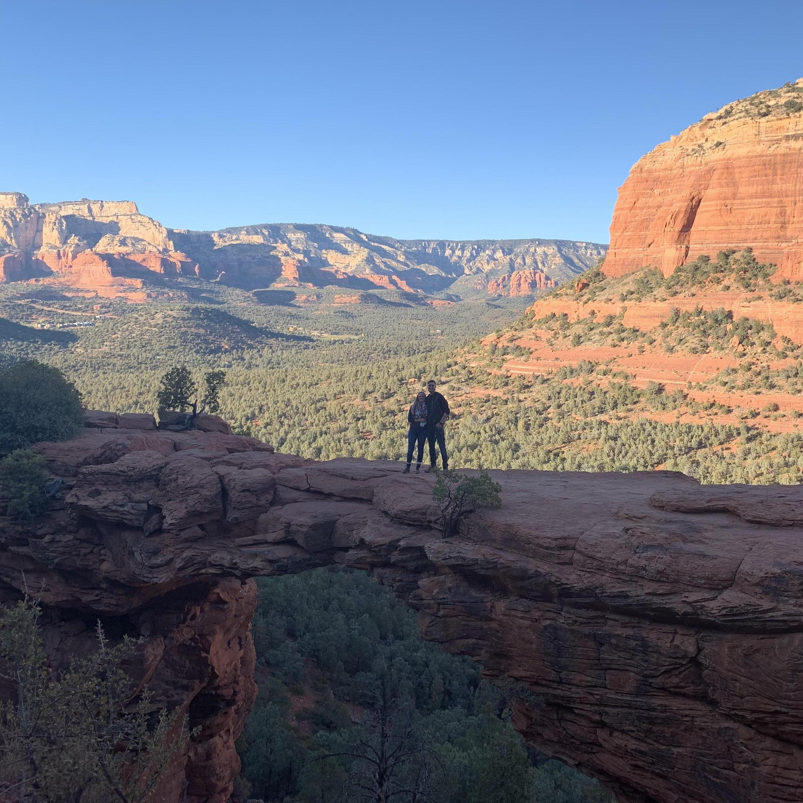 Devil's bridge in Sedona