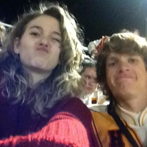 Homecoming Football Game 2015 - We lost the game, but Made some great memories in the stands! Thanks Bulldog Band ;P