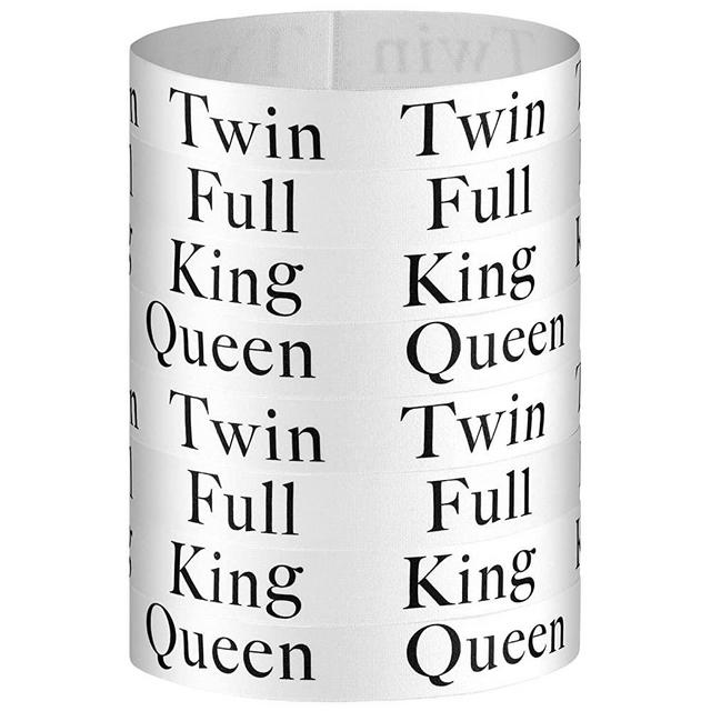 8 Pieces Bed Sheet Organizer Sheet Keepers Closet Organization King Twin Full Queen Sheet Straps Elastic Bed Sheet Storage Bedding Bands Closet Organizer for Wardrobe Dorm Laundry Room (Black)