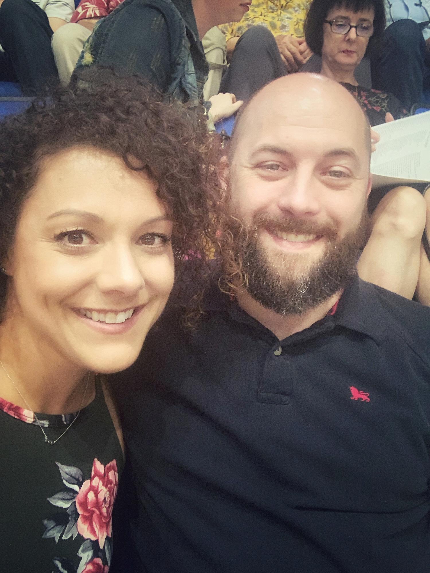 Our first picture after "officially" dating. Also Alyssa's HS Graduation.