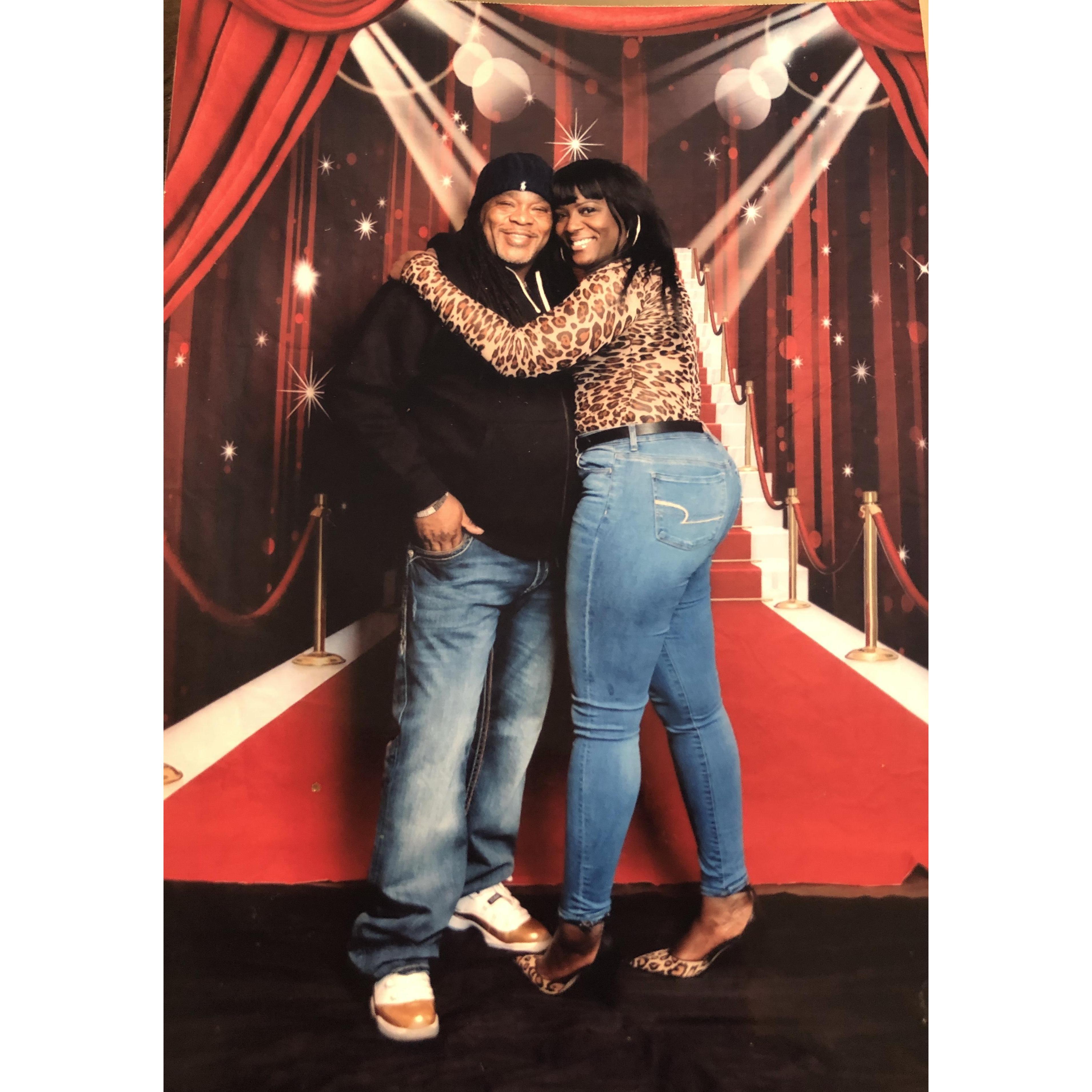 Out having a good time