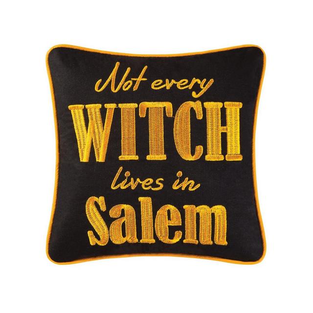 Not Every Witch Lives Pillow 10" x 10"