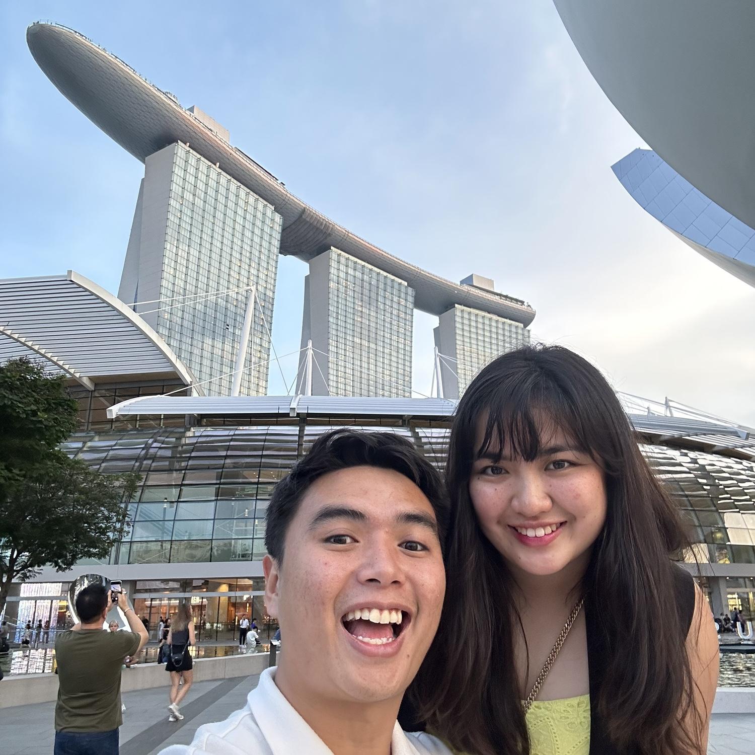 We explored Singapore with Clarisse’s Mom and Titas.