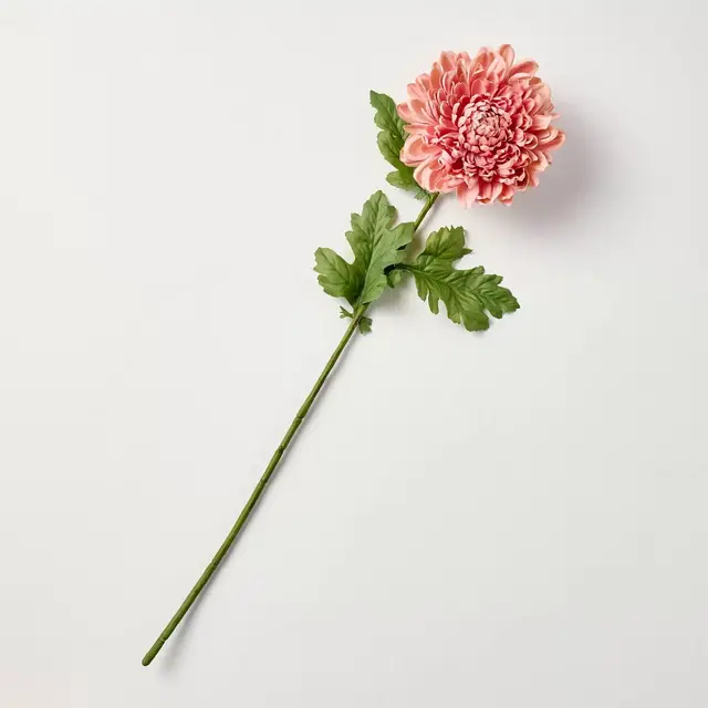 25" Faux Pink Chrysanthemum Flower Stem - Hearth & Hand™ with Magnolia