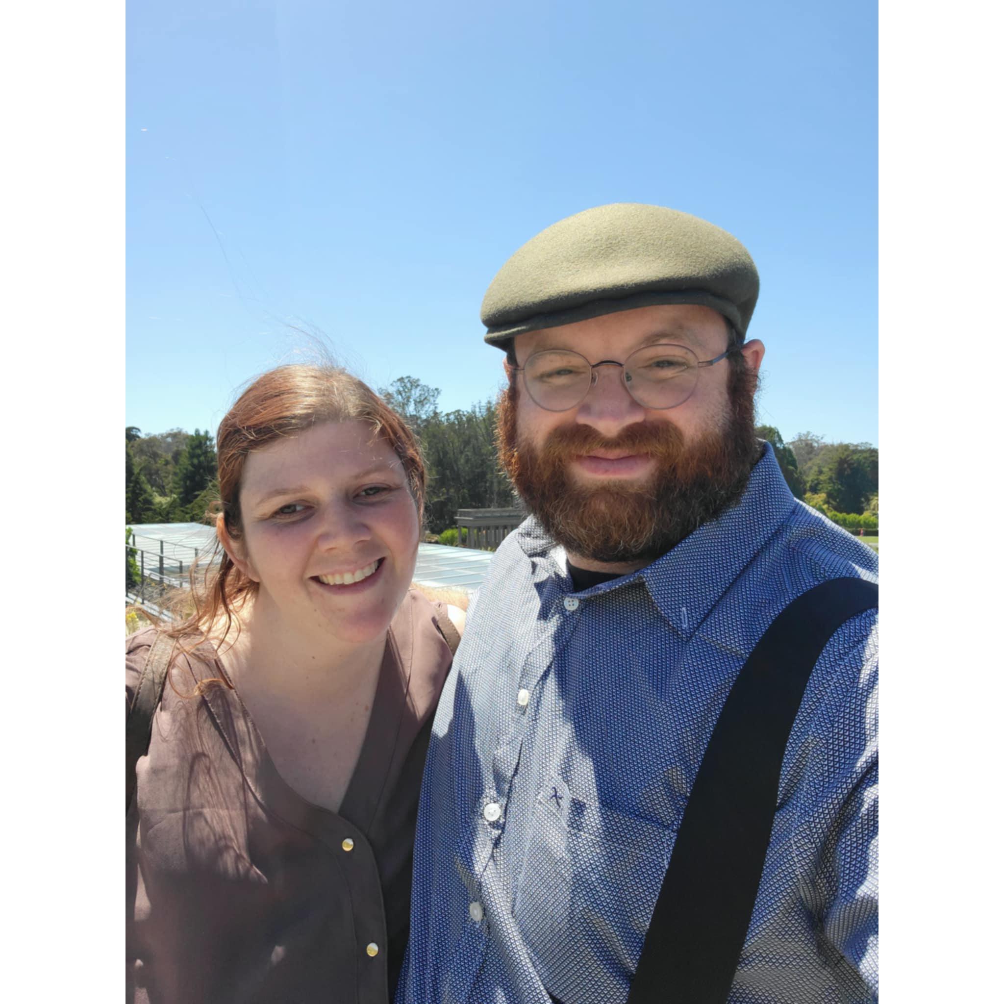 Second date! We went to the Academy of Science.