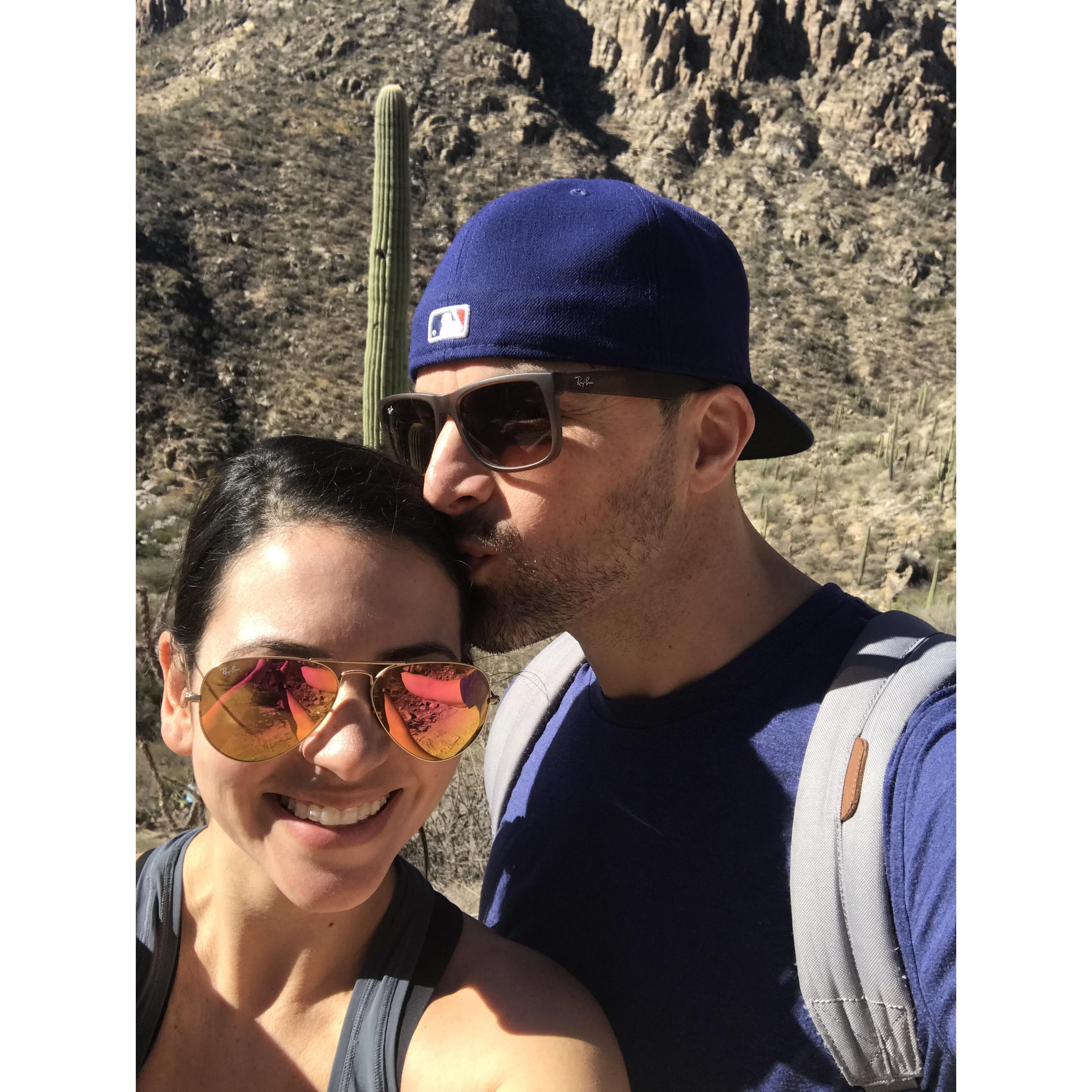 Hiking Sabino Canyon