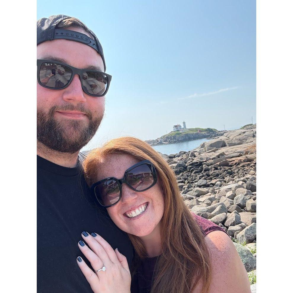 Engagement at The Viewpoint, York, Maine July 3, 2025