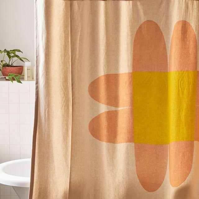 DEGEN UO Exclusive Canvas Shower Curtain