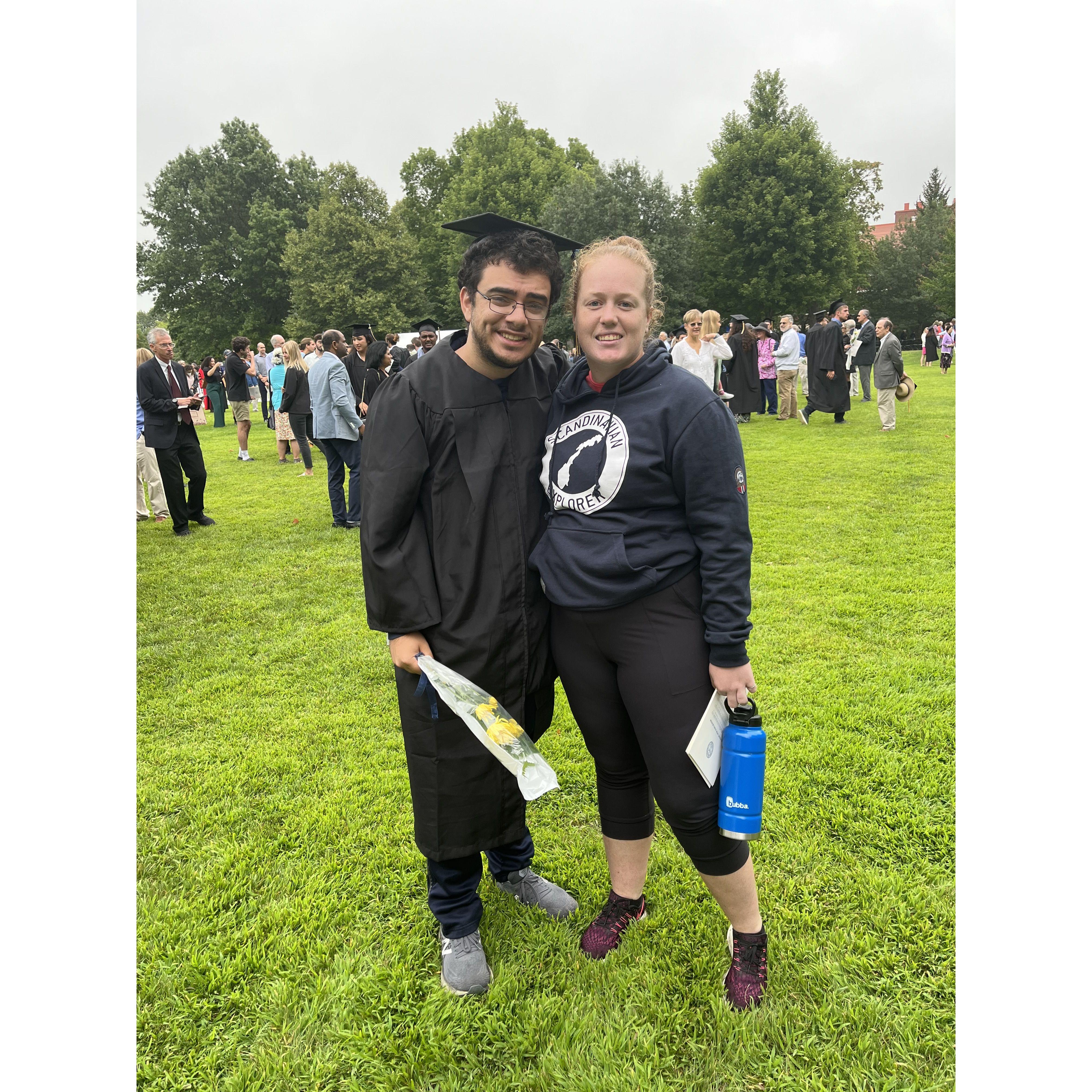 Ben's graduation celebration 2022