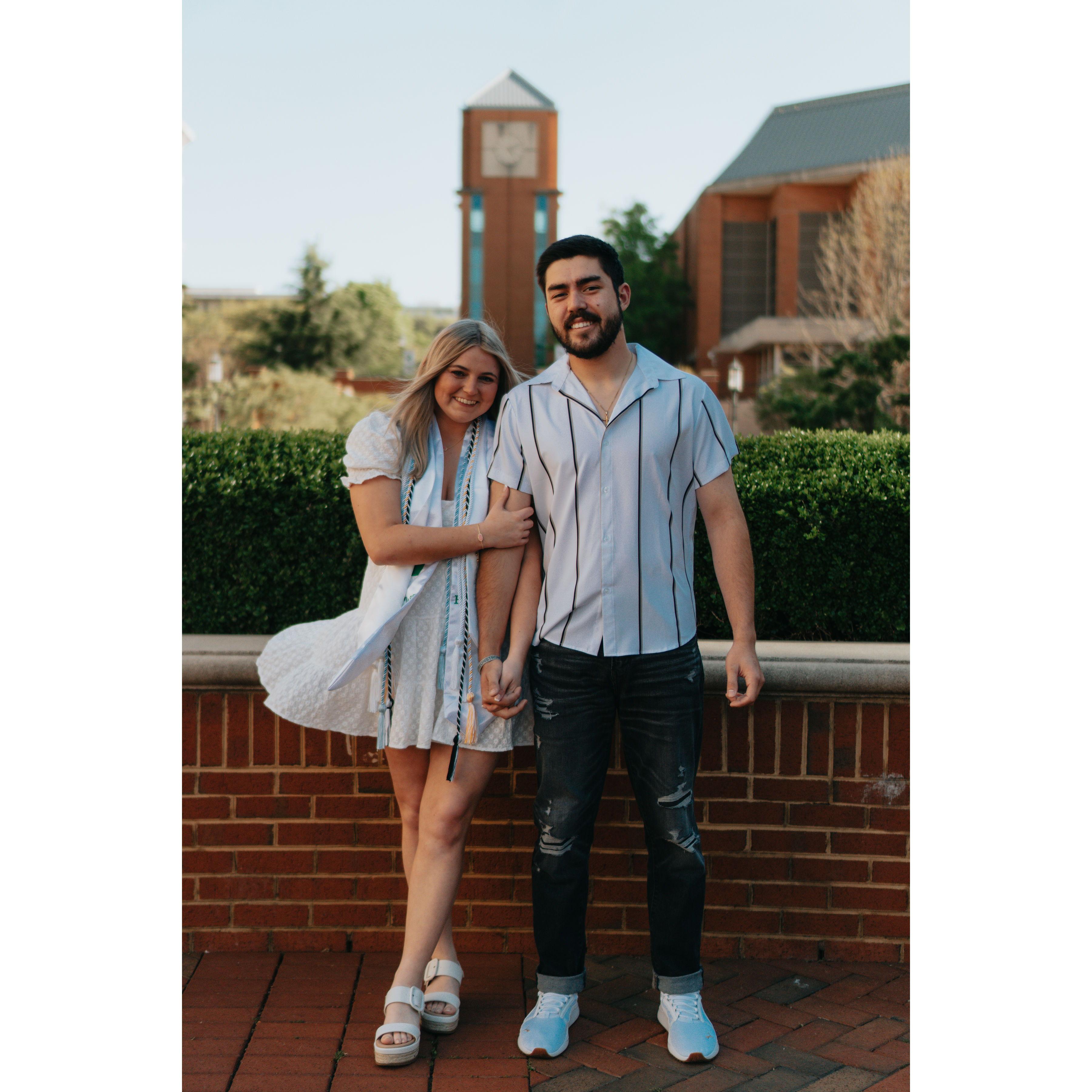 Madi's graduation from UNCC!