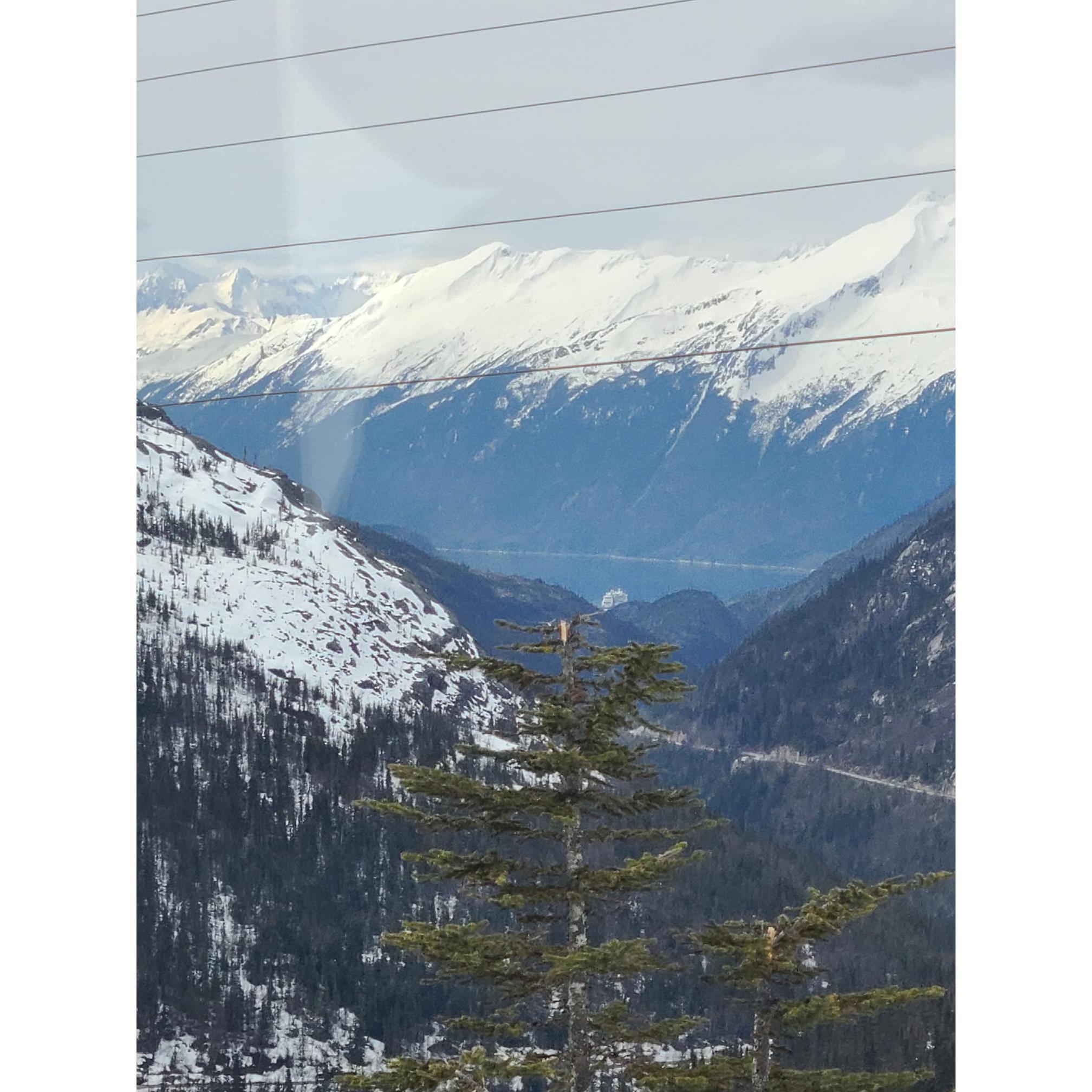 in the hills above Skagway