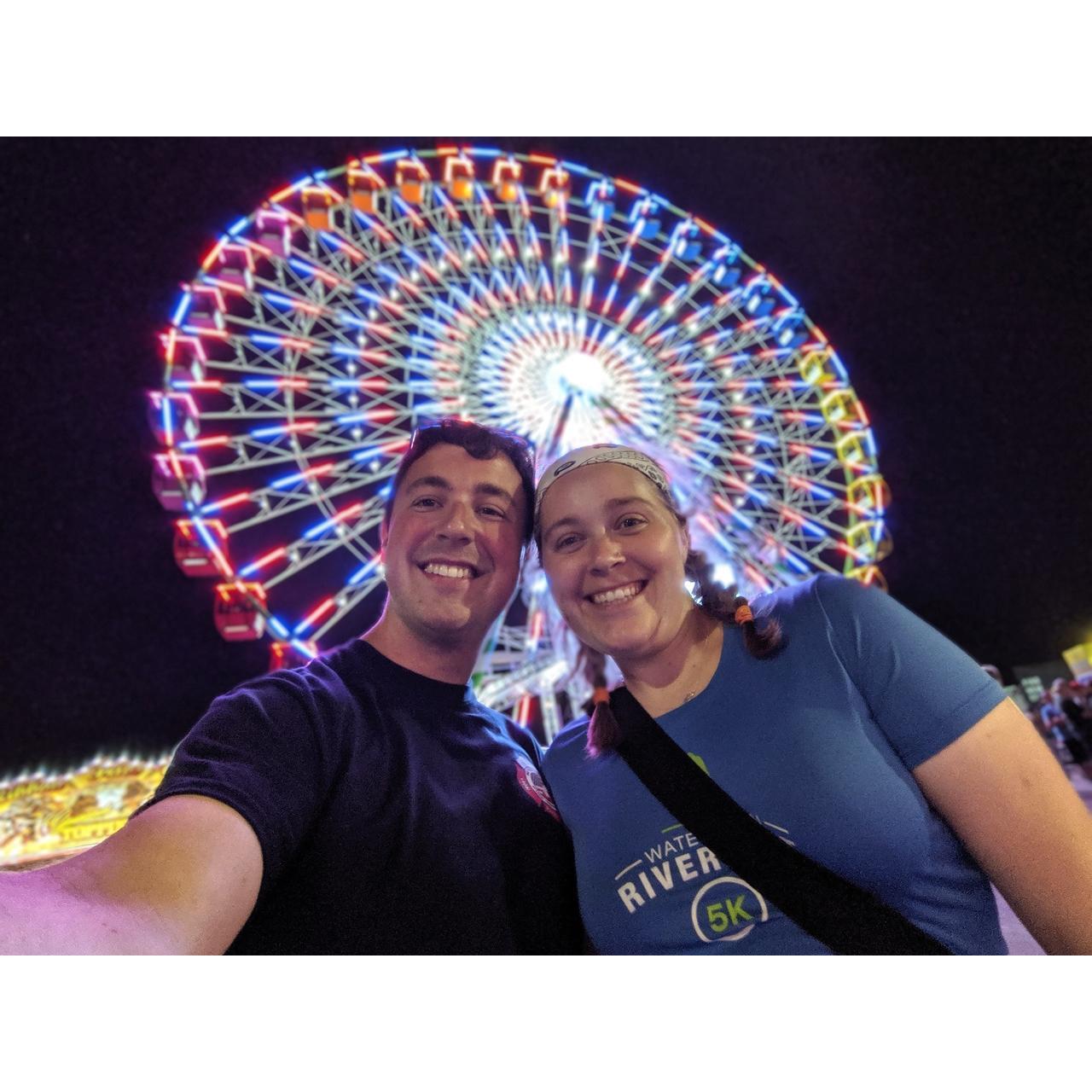 Enjoying the wonders of the State Fair
