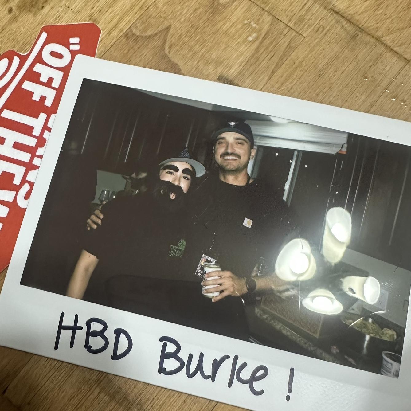 Our friend's 33rd birthday where everyone dressed up as him! (Shout out Burke!)